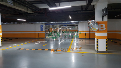 银滩雅苑 博湖环氧自流平地坪